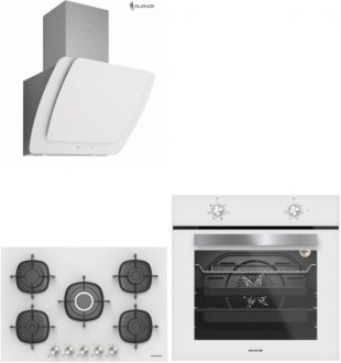 Silverline Beyaz Ankastre Set CS5622W01 + BO6501W01 + 3373 Misto