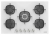 Silverline Beyaz Ankastre Set CS5622W01 + BO6501W01 + 3373 Misto