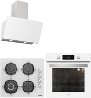 Silverline Ankastre Set CS5629W01 + BO6504W01 + 3457 Soho 60