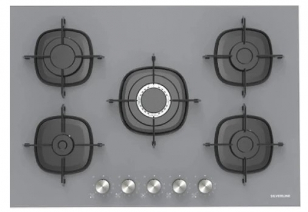 Silverline Gri Ankastre Set CS5622S01 + BO6502S02 + 3481
