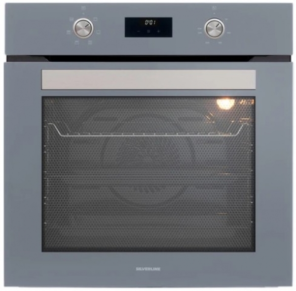 Silverline Gri Ankastre Set CS5622S01 + BO6502S02 + 3481