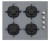 Silverline Buhar Destekli Gri Ankastre Set CS5335S01 + BO65P4S01 + 3457