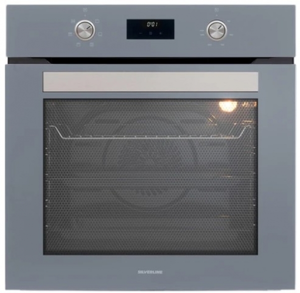 Silverline Gri Ankastre Set CS5622S01 + BO6502S02 + 3457 Soho