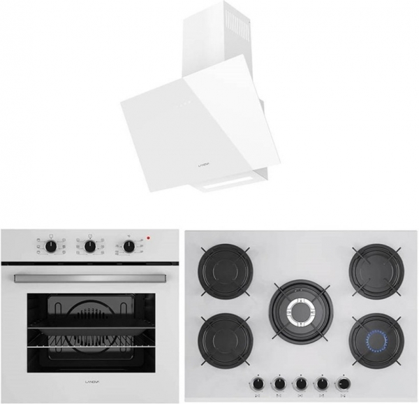 Lanova Mano Beyaz Ankastre Set G 17402 106 + 2106TW01 + 3220W6