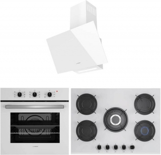 Lanova Mano Beyaz Ankastre Set G 17402 106 + 2106TW01 + 3220W6