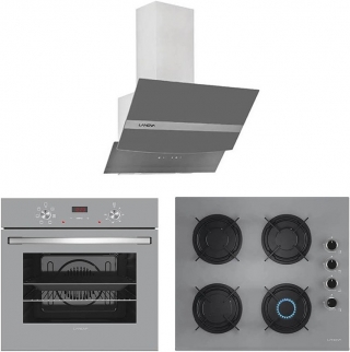 Lanova Gri Ankastre Set G 16400 217 + 4406G01 + E3130G6