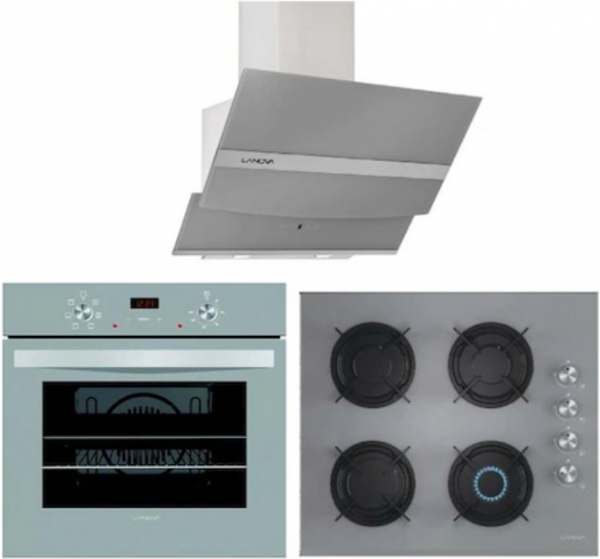 Lanova Gri Ankastre Set G 16400 217 + 4406G01 + 3130G6