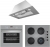 Lanova İtalyan Gri Ankastre Set G 16400 217 + 4406G01 + 1018X52