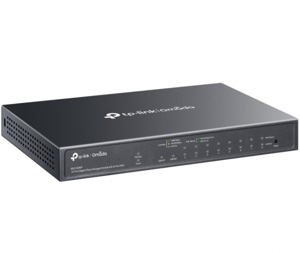 TP-Link Omada ES210GMP Yönetilebilir Switch