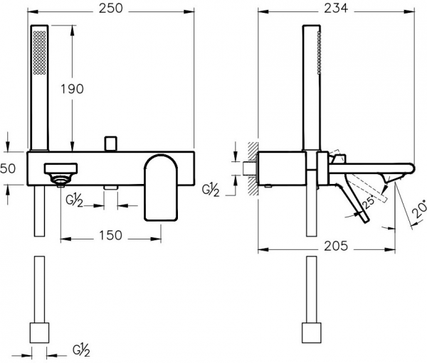 VitrA Memoria A4233433 Banyo Bataryası