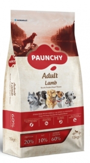 Paunchy Kuzu Etli Yetişkin 15 kg Köpek Maması