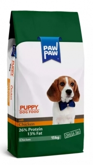 Paw Paw Tavuklu Yavru 15 kg Köpek Maması
