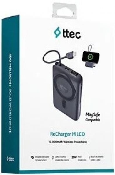 ttec ReCharger M LCD 10000 mAh Powerbank