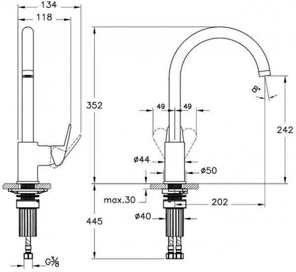 Artema Flow Round A43407 Eviye Bataryası
