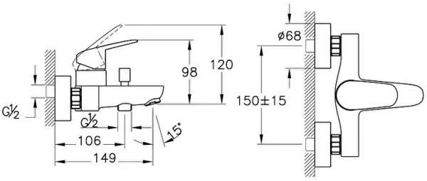 Artema Flow Round A43057 Banyo Bataryası