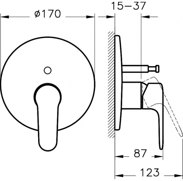 Artema Root Round A4283074 Banyo Bataryası