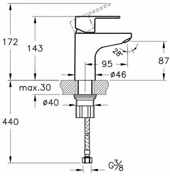 Artema Win S A41777 Lavabo Bataryası