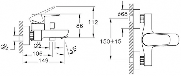Artema Flow Soft A42946 Banyo Bataryası