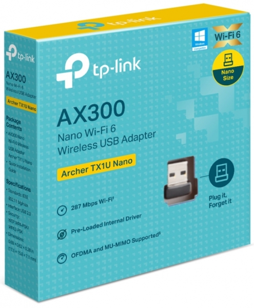 TP-Link Archer TX1U Nano Kablosuz Ağ Adaptörü