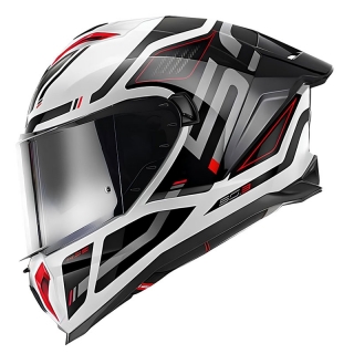 Givi 50.3 Quasar Beyaz-Siyah-Kırmızı