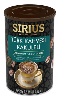Sirius Kakule Aromalı Türk Kahvesi 250 gr