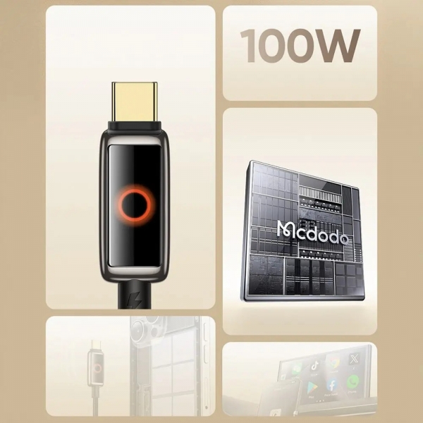Mcdodo CA-668 100W Şarj Kablosu