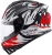 Givi 50.X Sharkbite Mat Siyah-Beyaz-Kırmızı