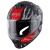 Givi 50.X Sharkbite Mat Siyah-Gri-Kırmızı