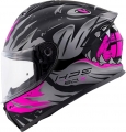 Givi 50.X Sharkbite Mat Siyah-Gri-Pembe resim