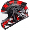 Givi 50.X Wild Mat Siyah-Kırmızı resim