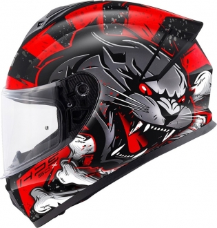 Givi 50.X Wild Mat Siyah-Kırmızı