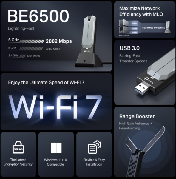 TP-Link Archer TBE400UH Kablosuz Ağ Adaptörü