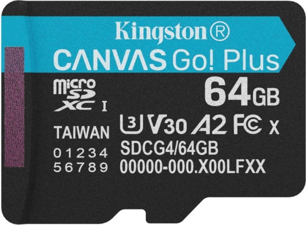 Kingston Canvas Go! Plus microSD (64 GB)
