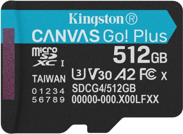 Kingston Canvas Go! Plus microSD (512 GB)