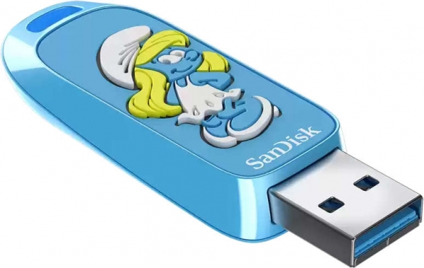 Sandisk Smurfs Flash Bellek (256 GB)