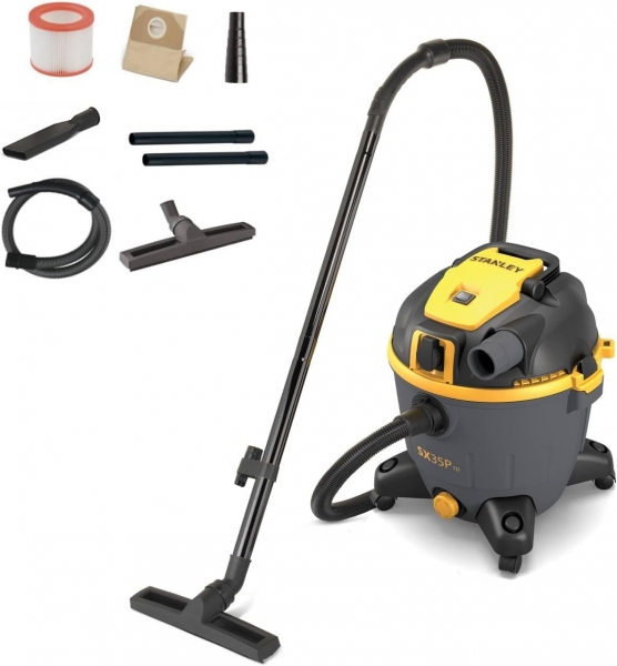 Stanley SXVC35PTDE [9100302530975] [9100302632815] Sanayi Tipi Süpürge