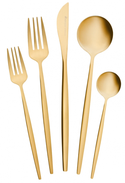 Karaca Orion Matte Gold 30 Parça Çatal Kaşık Bıçak Takımı