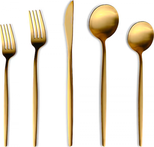 Karaca Orion Mat Gold 60 Parça Çatal Kaşık Bıçak Takımı
