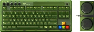 8BitDo Retro 87 RGB Klavye
