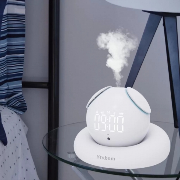 Stobom Mini Akıllı Uyku Robotu Bluetooth Hoparlör