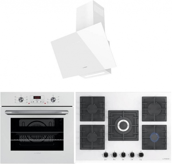 Lanova İnci Beyaz Ankastre Set G 17402 105 + 3206W01 + 3220W6