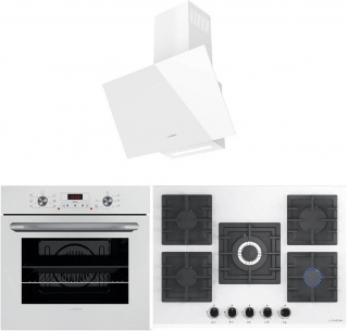 Lanova İnci Beyaz Ankastre Set G 17402 105 + 3206W01 + 3220W6