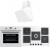 Lanova İnci Beyaz Ankastre Set G 17402 105 + 3206W01 + 3220W6