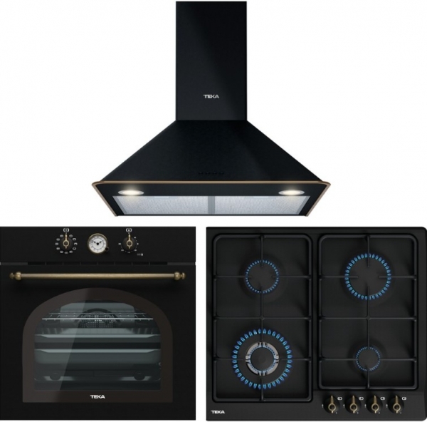 Teka Country 2 Antrasit Ankastre Set EH 60 4G AI AL TR CI + HRB 6300 AT + DOS 90.1