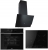 Teka Siyah Ankastre Set ITS 67620 MST + HLB 840 SS + TVT 60
