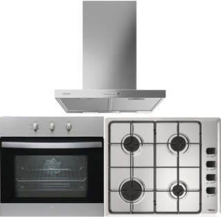 Teka Inox Ankastre Set HLX 640 KB + HE 715 SS + DSJ 650