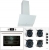 Teka Beyaz Ankastre Set GBC 64002 KBC WH + HAK 625 WH + ATV 60