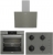 Arçelik Steam Grion Gri Ankastre Set OCD T 651 EG + AFC 341 G + ADE 606-2 G