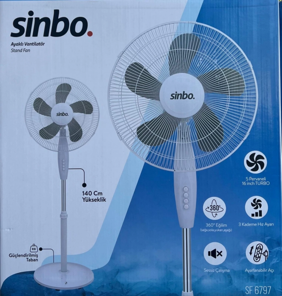 Sinbo SF-6797 Ayaklı Vantilatör