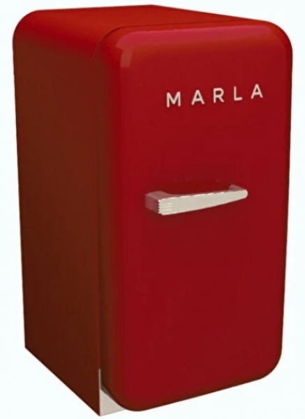 Elektromarla 45LT Retro Bordo Buzdolabı